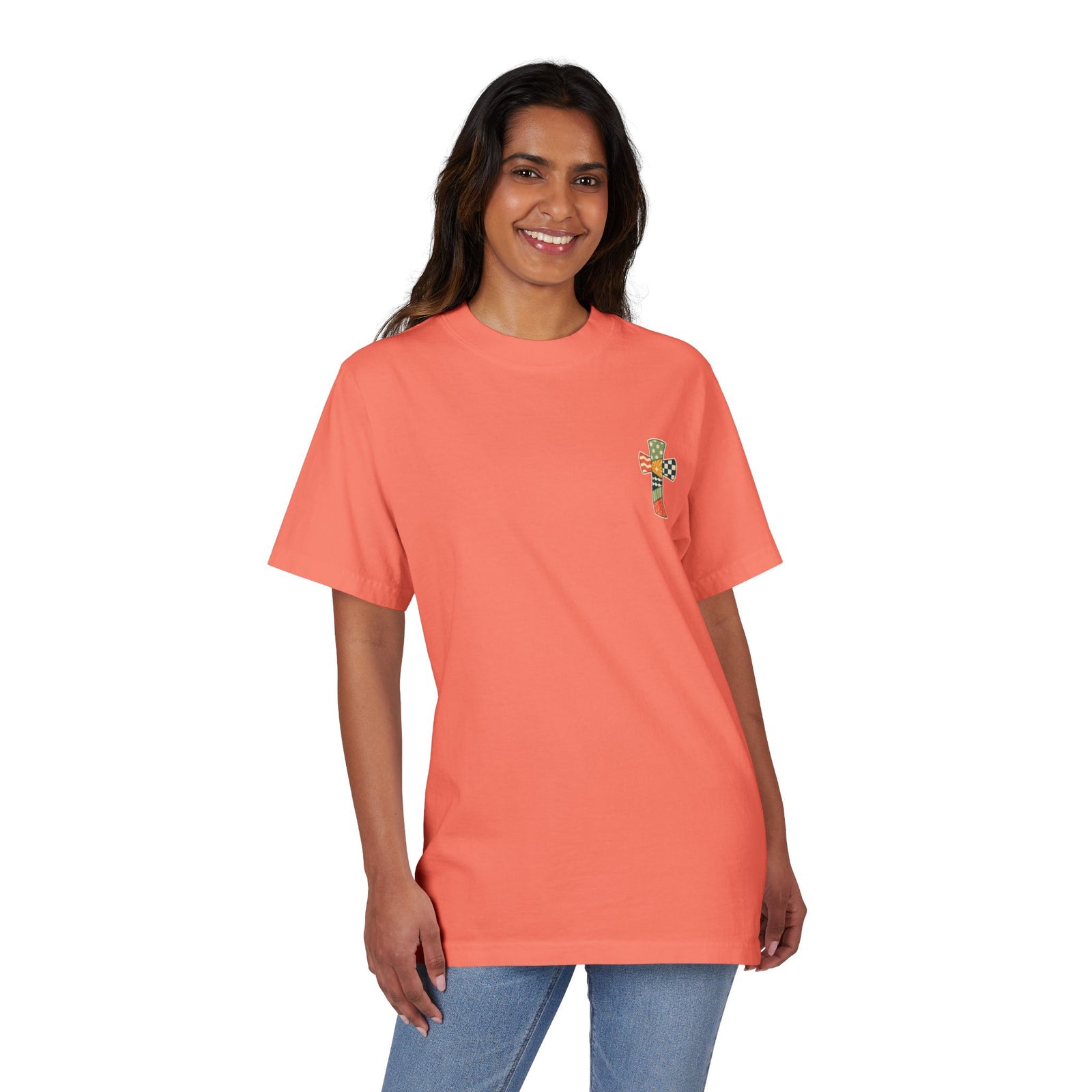 Pray On, Repeat T-Shirt — Christian Graphic Tee (1 Thessalonians 5:17)