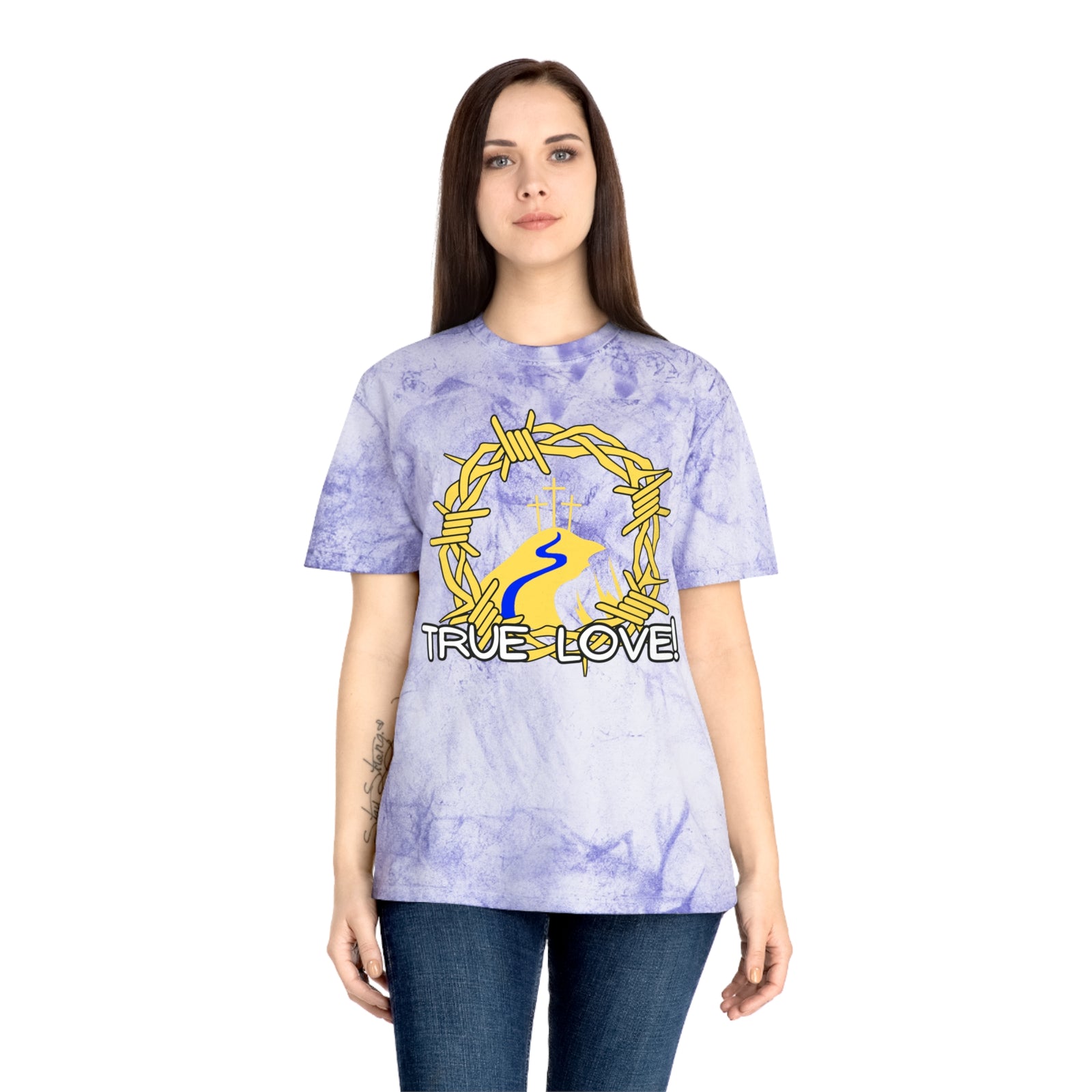 True Love T-Shirt — Crown of Thorns Graphic Christian Tee