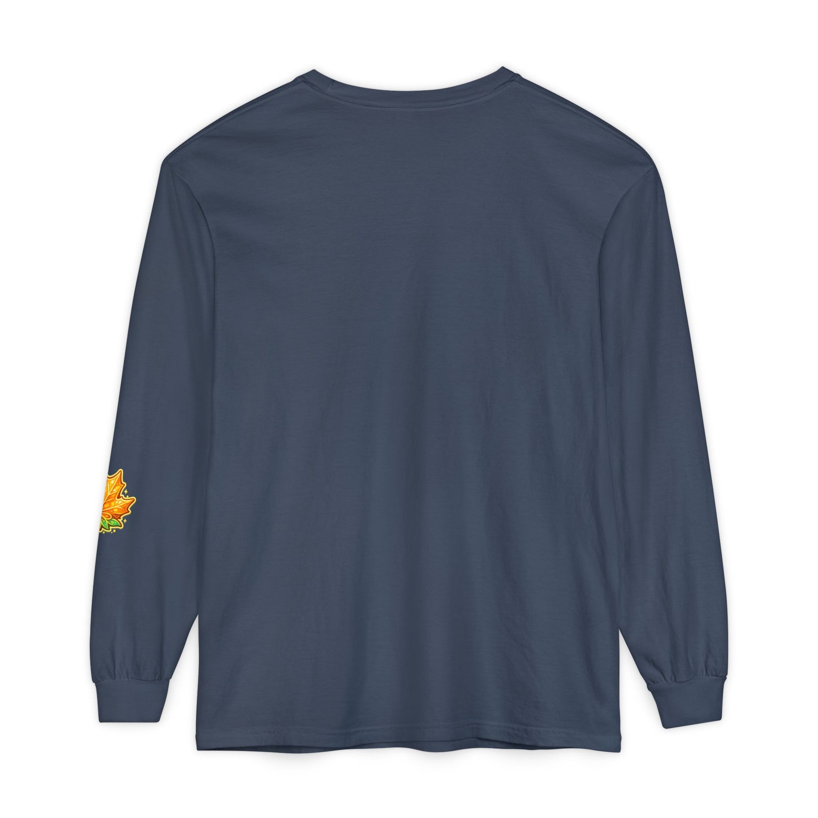 Cute Colorful Pumpkins Long Sleeve Tee — Fall Pumpkin Patch Graphic