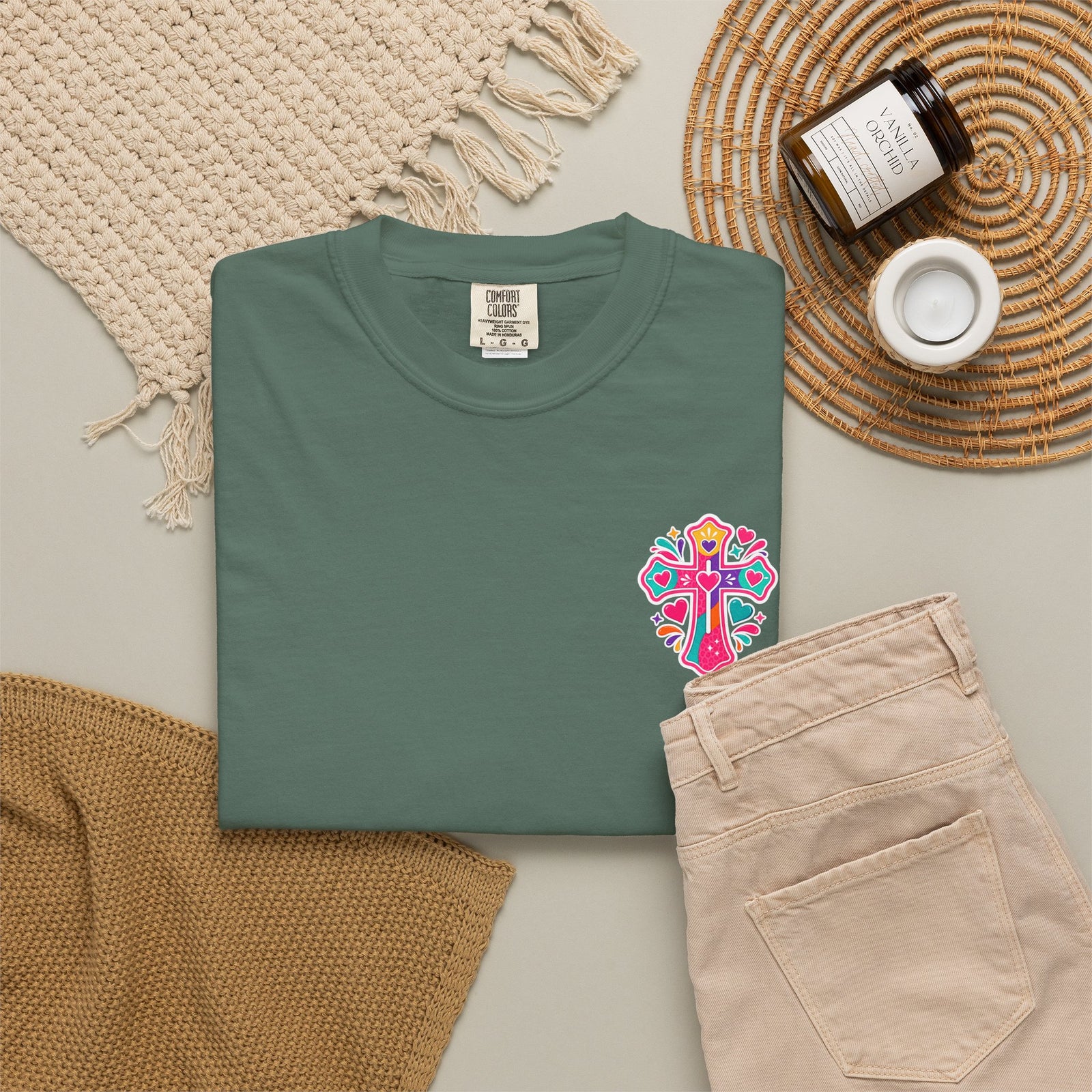 Christian T-Shirt — Colorful Faith Tee