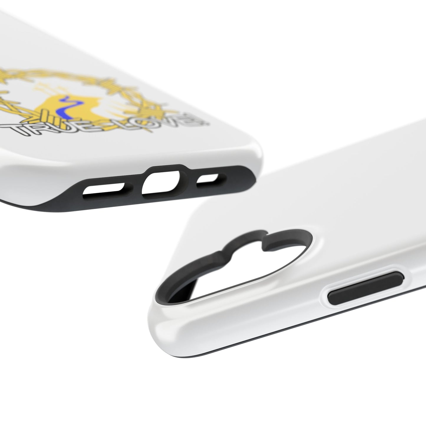 Impact-Resistant Phone Case — 'True Love' Crown of Thorns Faith Design