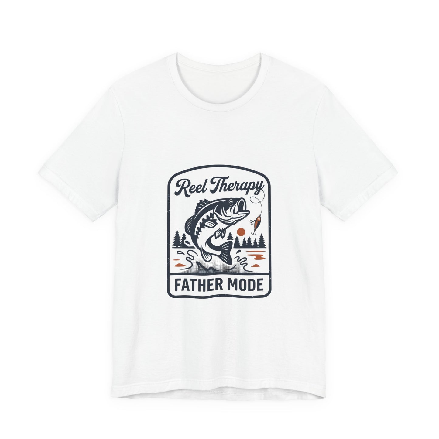 Reel Therapy Father Mode Tee | Fishing Dad shirt, Retro Outdoors Father’s Day