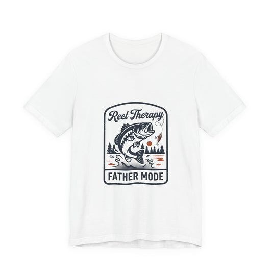 Reel Therapy Father Mode Tee | Fishing Dad shirt, Retro Outdoors Father’s Day