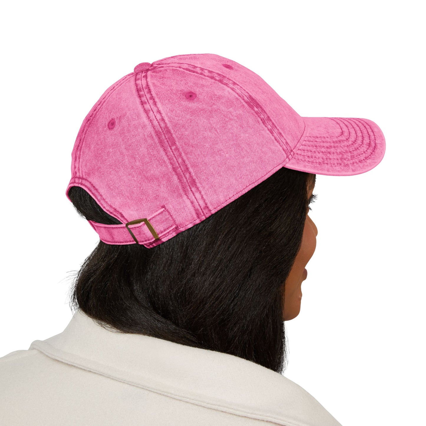 Washed-out Infinity Embroidered Cap