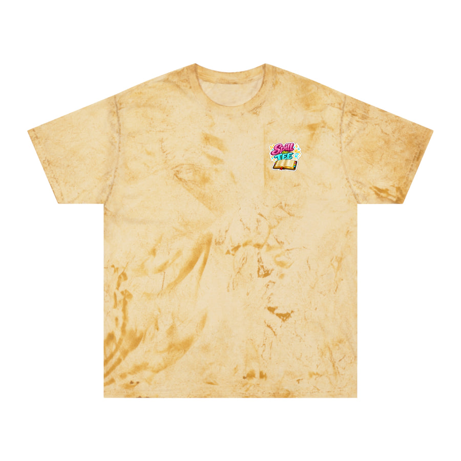 Faith Graphic T-Shirt — "I Hand God What I Cannot Handle" Color Burst Tee