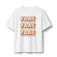 Load image into Gallery viewer, "Pray"- Bella + Canvas Heavyweight Tee
