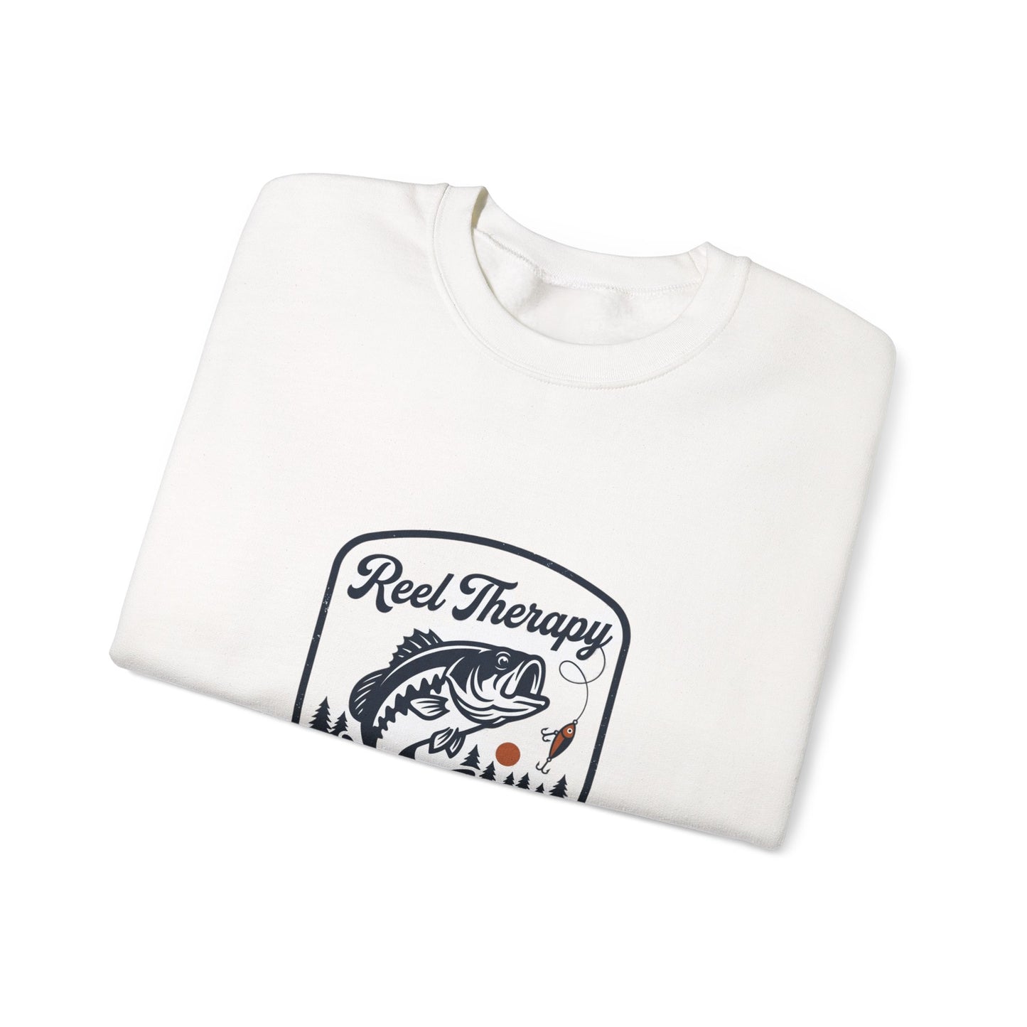 Reel Therapy Fishing 'Father Mode' Sweatshirt | Father's Day Retro Dad