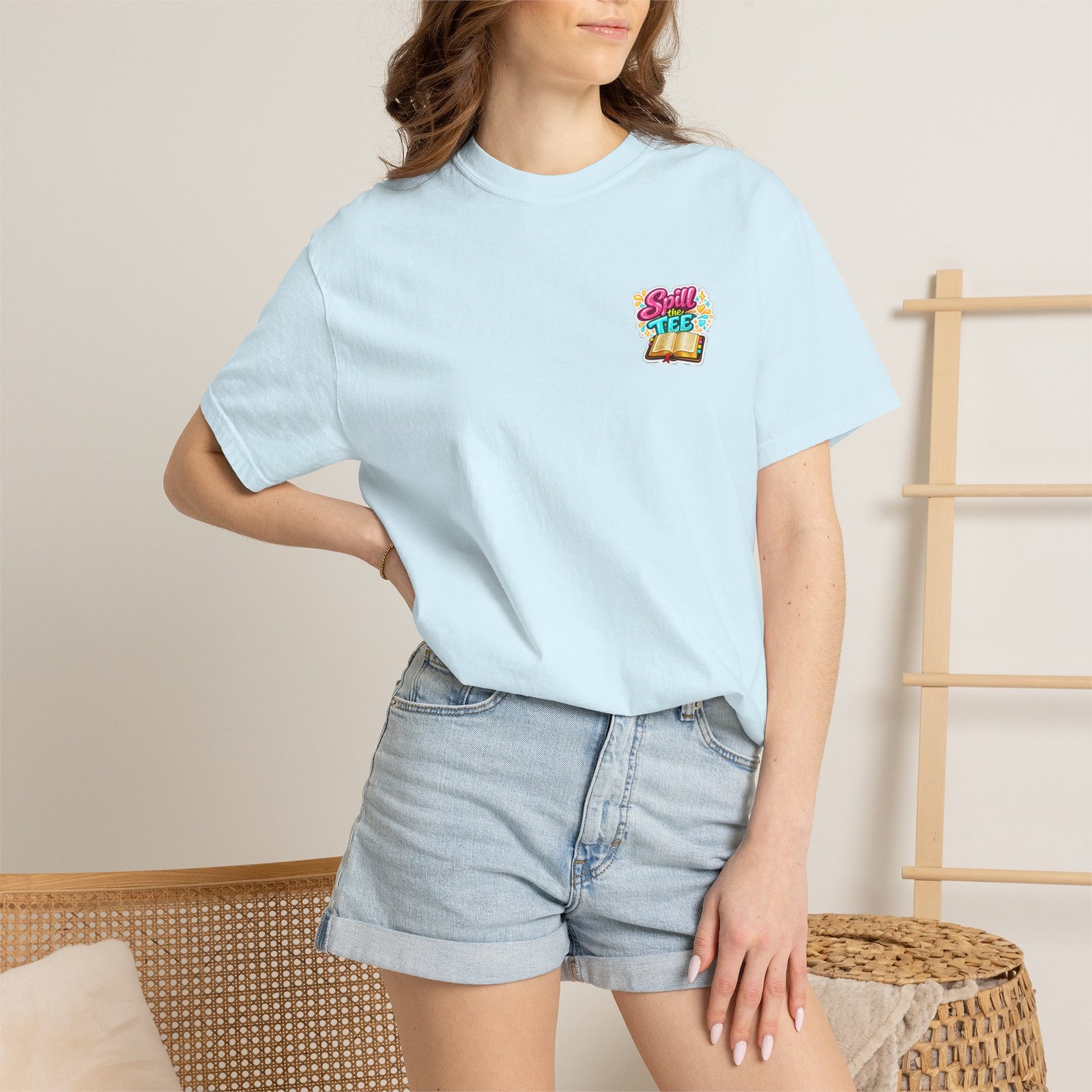 Christian Graphic T-Shirt — "I Have Glitter in My Soul and God on My Heart"