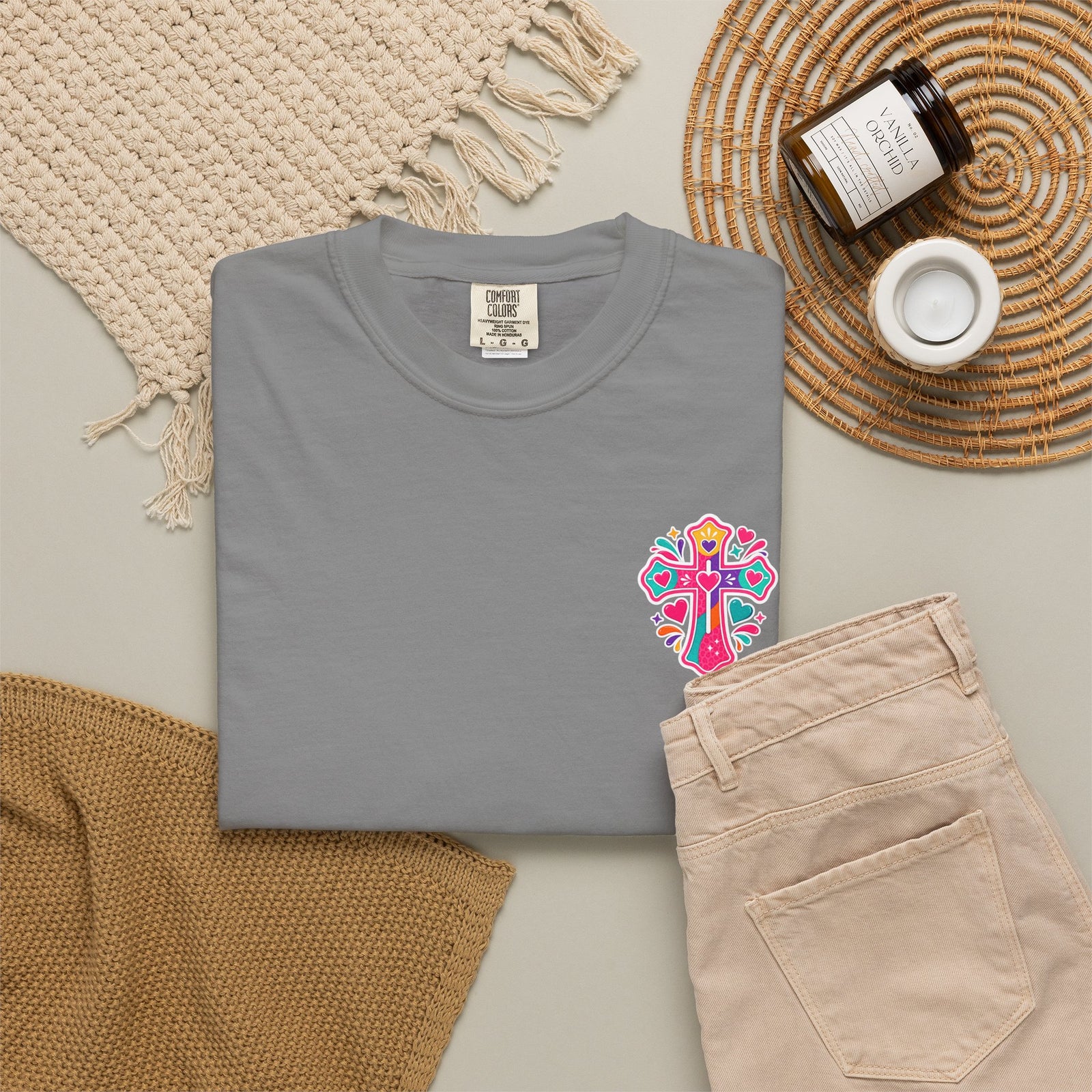 Christian T-Shirt — Colorful Faith Tee