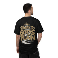 Load image into Gallery viewer, Romans 8:28 "The Way to God's Plan" T-Shirt