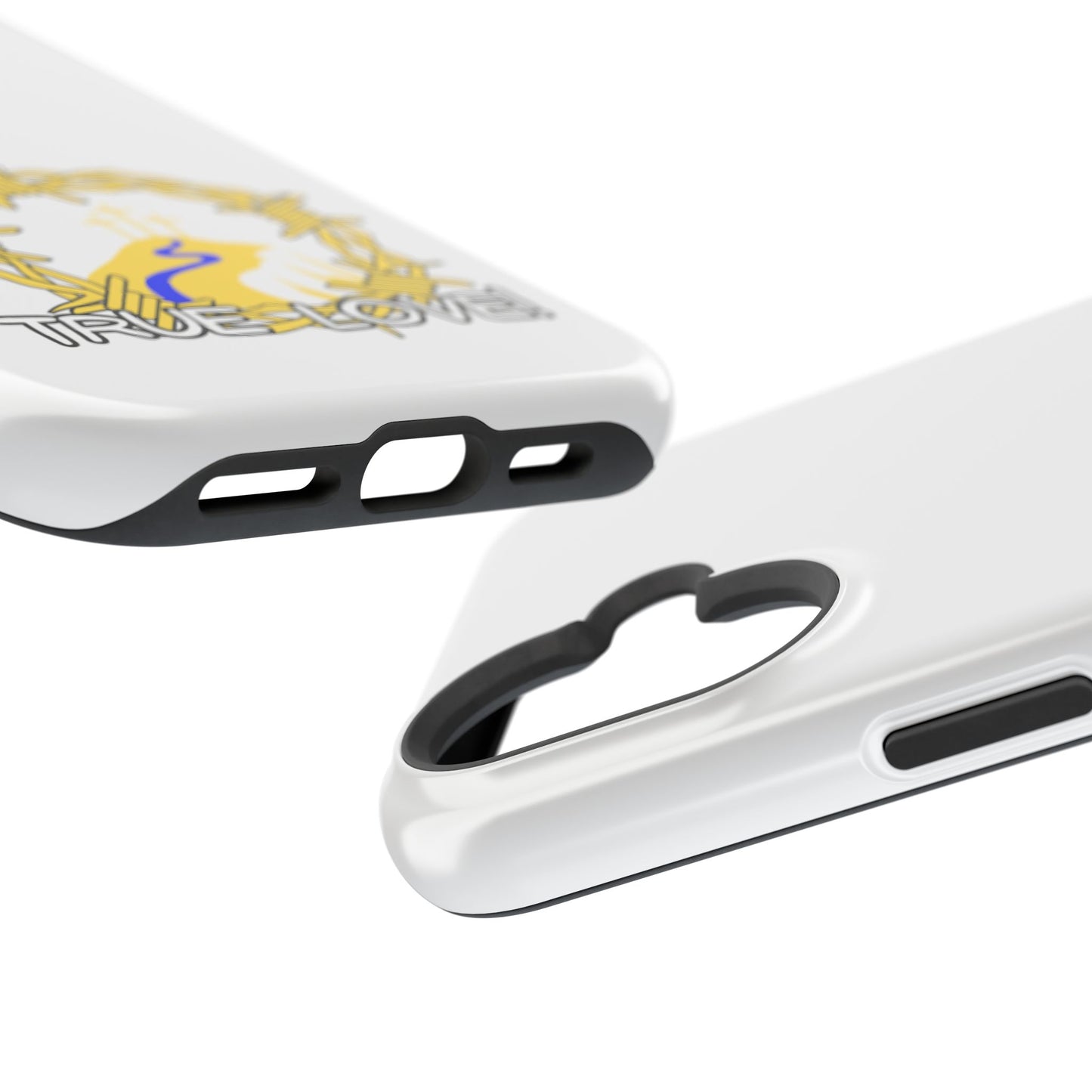 Impact-Resistant Phone Case — 'True Love' Crown of Thorns Faith Design