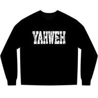 Load image into Gallery viewer, "YAHWEH" Scripture Block Long Sleeve Tee