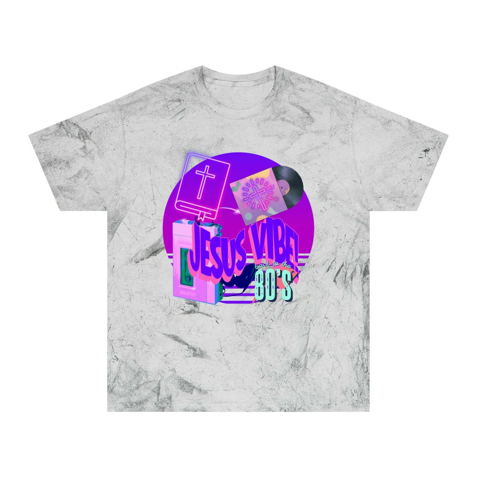 Jesus Vibe 80s T-Shirt — Retro Christian Graphic Tee