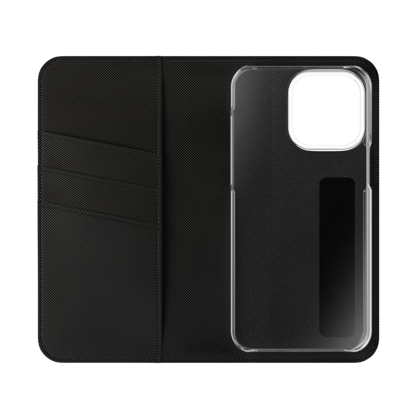 Christian Flip Phone Case — "Jesus Is My Lord and Savior" Purple Bow Plaid Wallet
