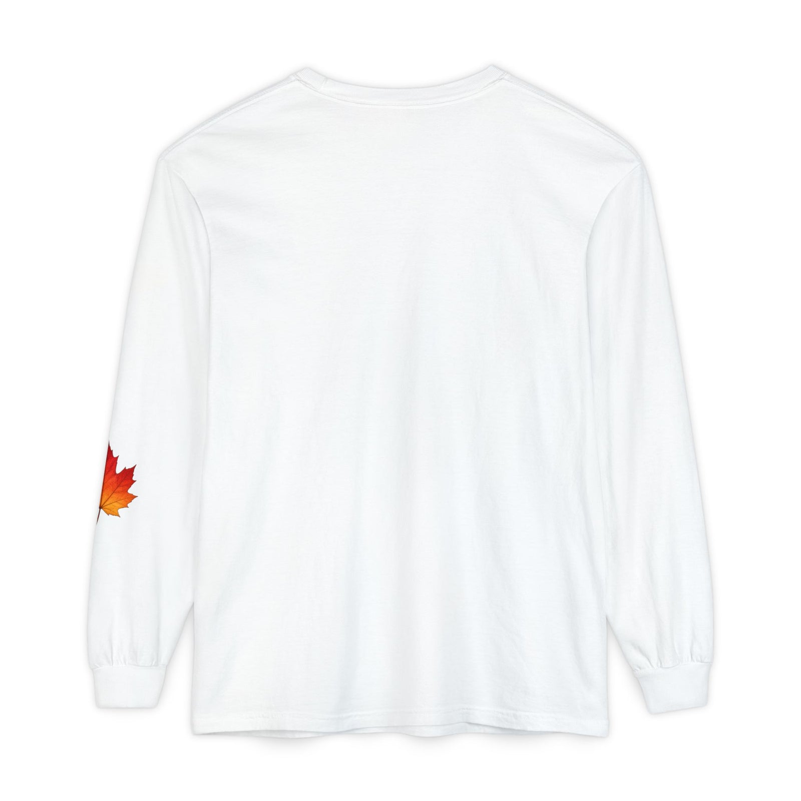 Halloween Pumpkin Long Sleeve Tee — Colorful Jack-O'-Lantern Graphic