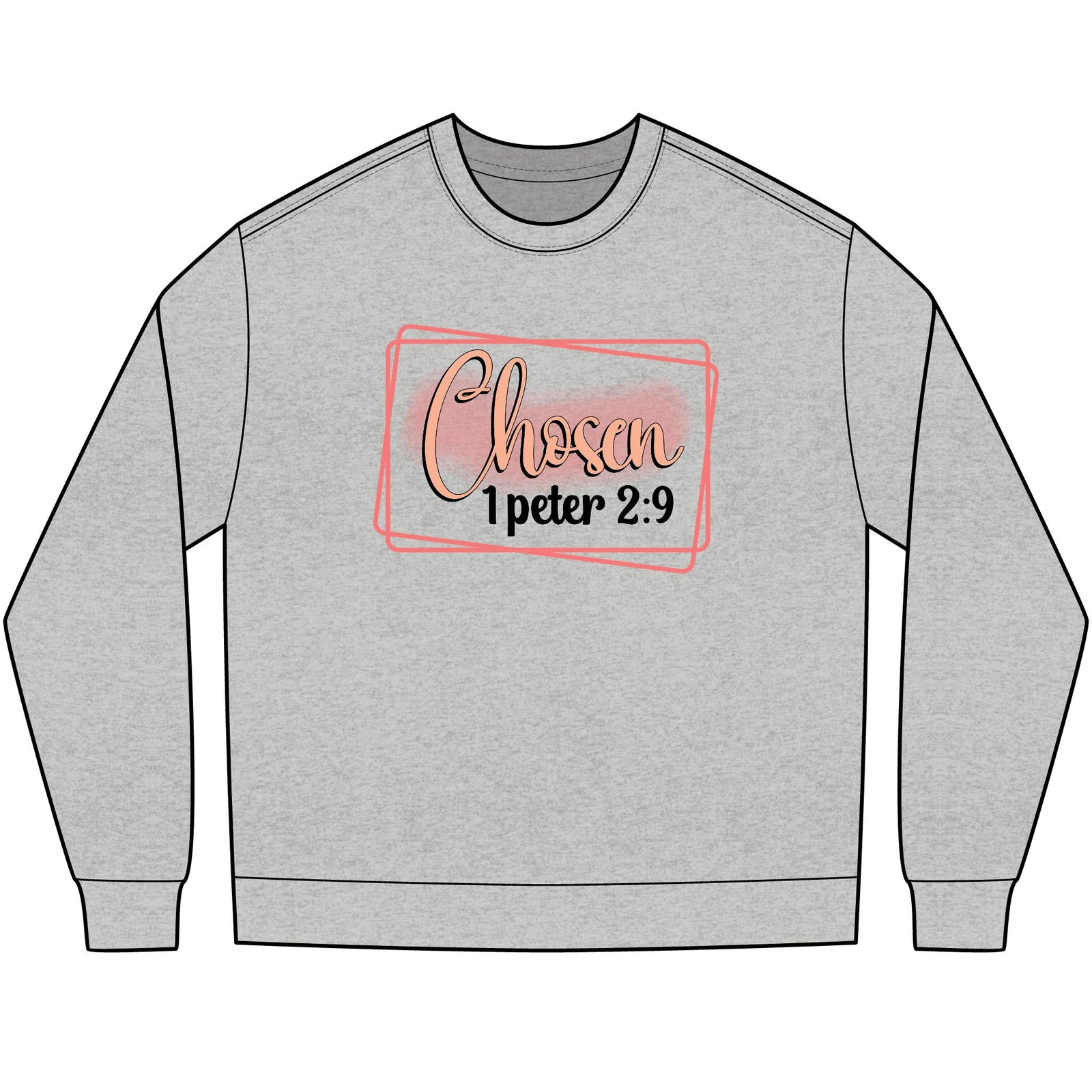 Christian 'Chosen' Long Sleeve Tee