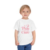 Load image into Gallery viewer, Toddler "Pray for a Cure" Short Sleeve Tee