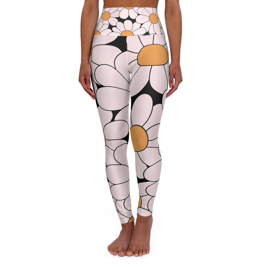 High Waisted Yoga Leggings (AOP)