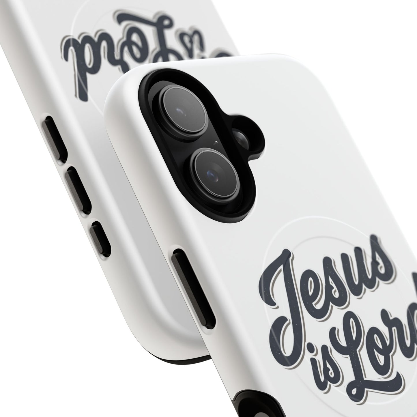 Jesus Is Lord Tough Magnetic Phone Case — Christian Faith iPhone Cover