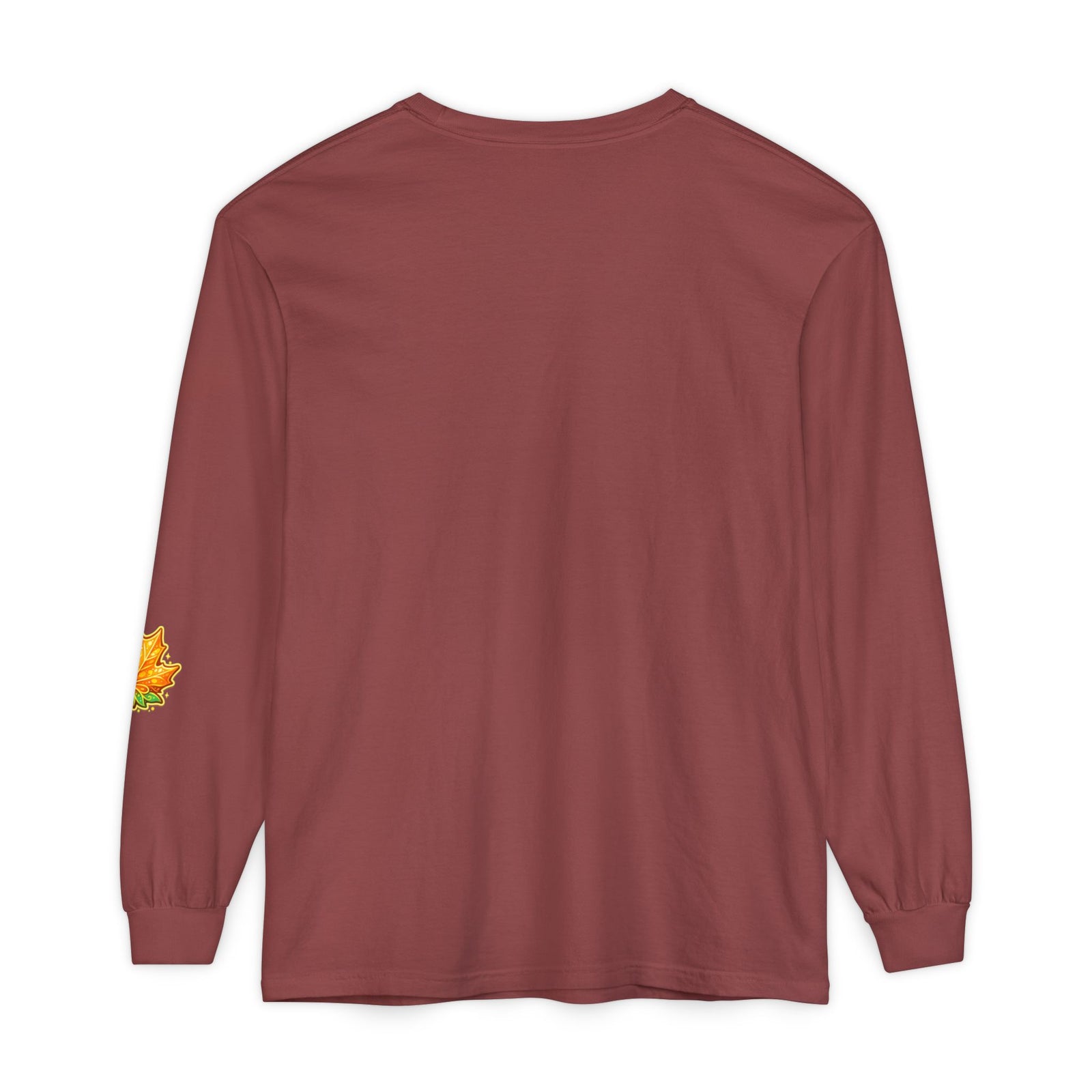 Autumn Pumpkin Bow Long Sleeve Tee