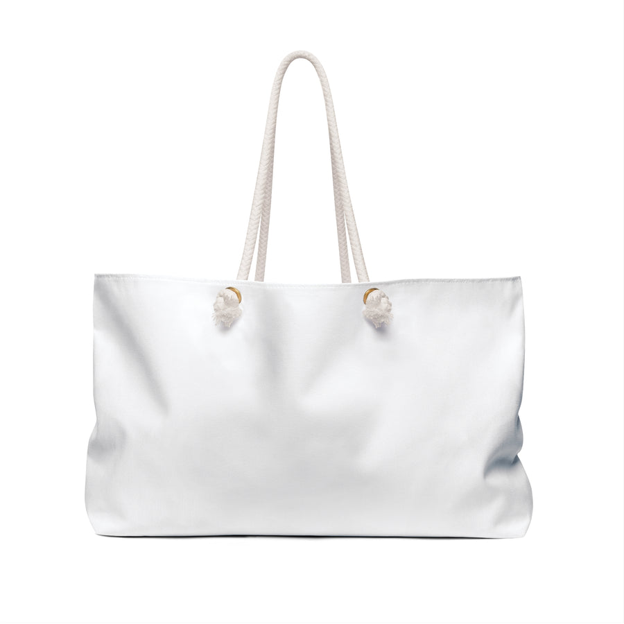 Rooted in Christ Weekender Bag — Christian Travel Tote with Cross & Roots Design