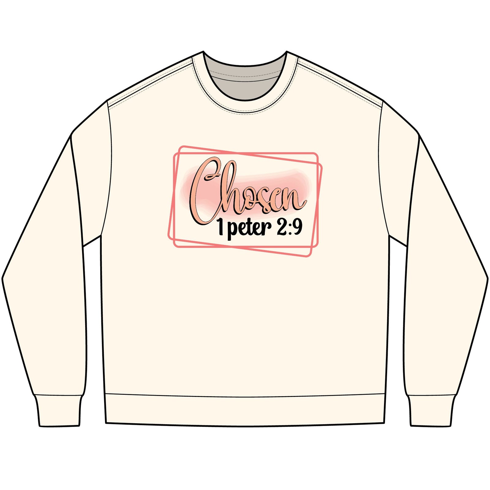 Christian 'Chosen' Long Sleeve Tee