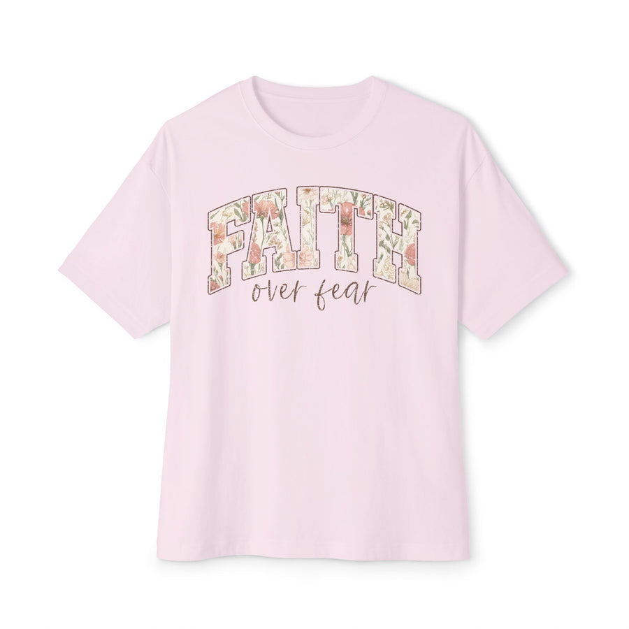 Faith Over Fear Floral Tee