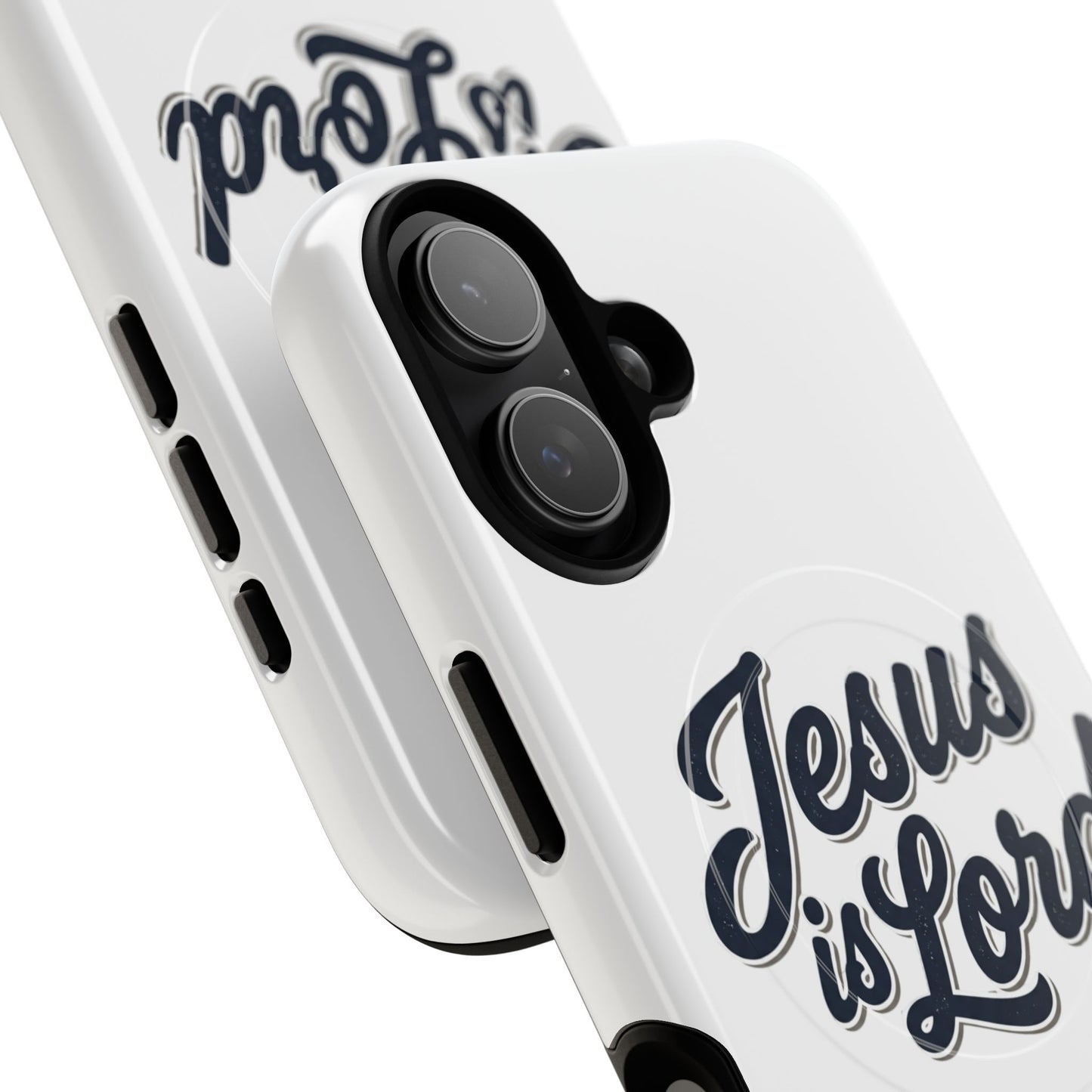 Jesus Is Lord Tough Magnetic Phone Case — Christian Faith iPhone Cover
