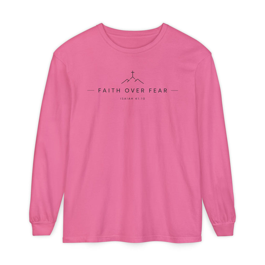 Faith Over Fear Long Sleeve Tee