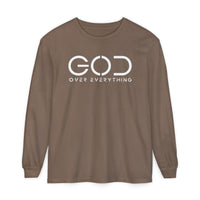 Load image into Gallery viewer, "God Over Everything" Long Sleeve Tee