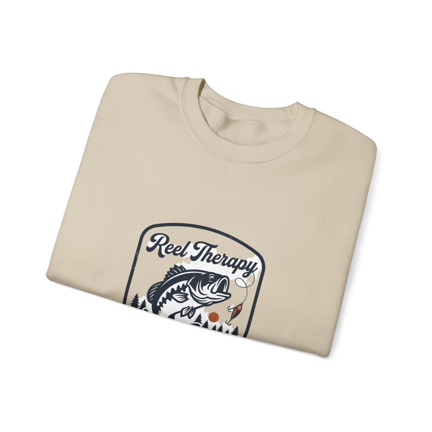 Reel Therapy Fishing 'Father Mode' Sweatshirt | Father's Day Retro Dad