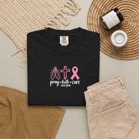 Load image into Gallery viewer, "Pray, Faith over Fear, Cure" Tee