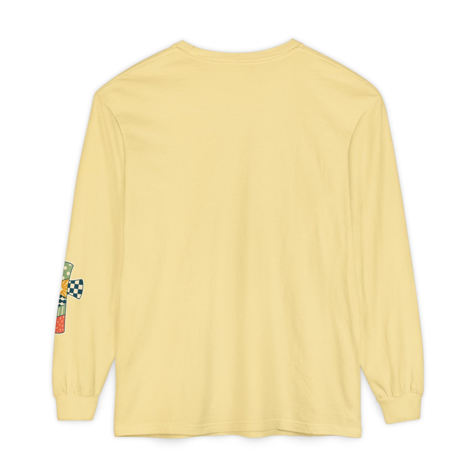 Pray, God, Repeat Long Sleeve Tee — 1 Thessalonians 5:17 Christian Shirt