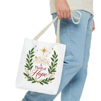 Load image into Gallery viewer, "A Thrill of Hope" Tote Bag