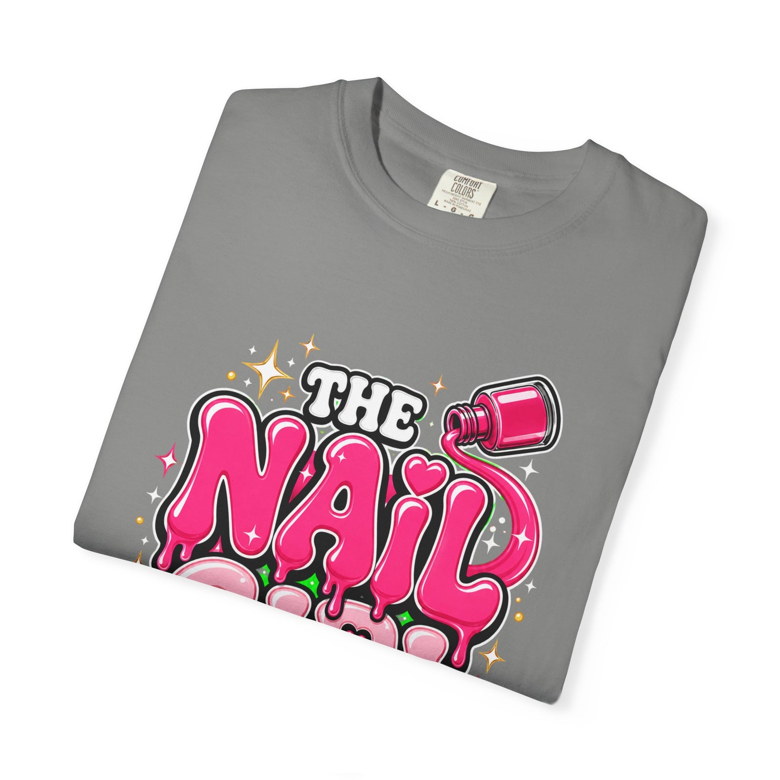 The Nail Girl T-Shirt — Polishing Nails, Praising Jesus Graphic Tee