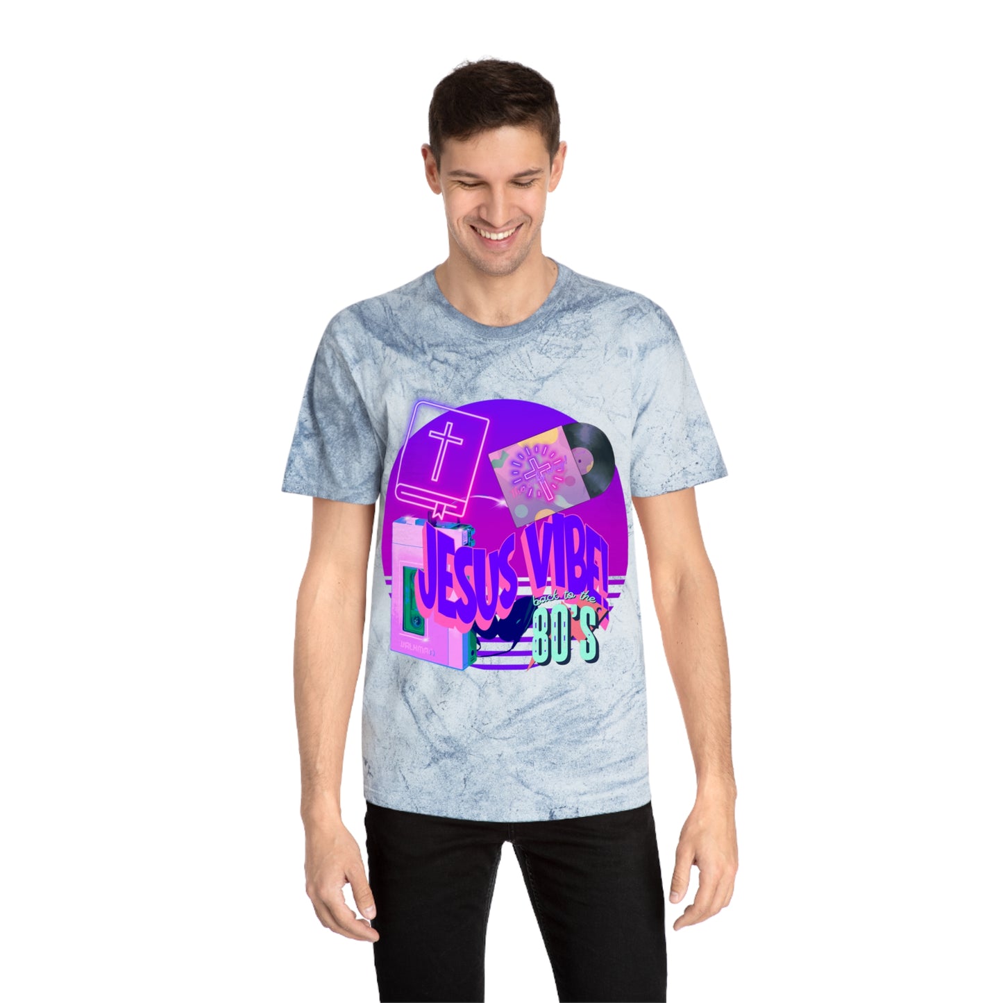 Jesus Vibe 80s T-Shirt — Retro Christian Graphic Tee
