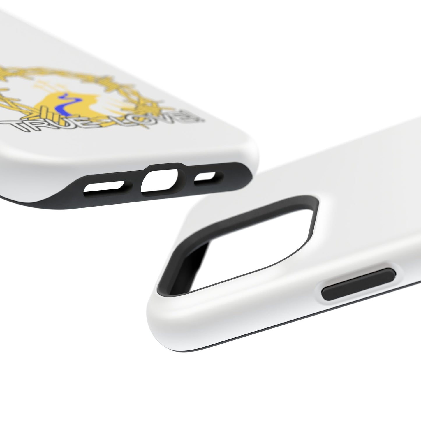Impact-Resistant Phone Case — 'True Love' Crown of Thorns Faith Design