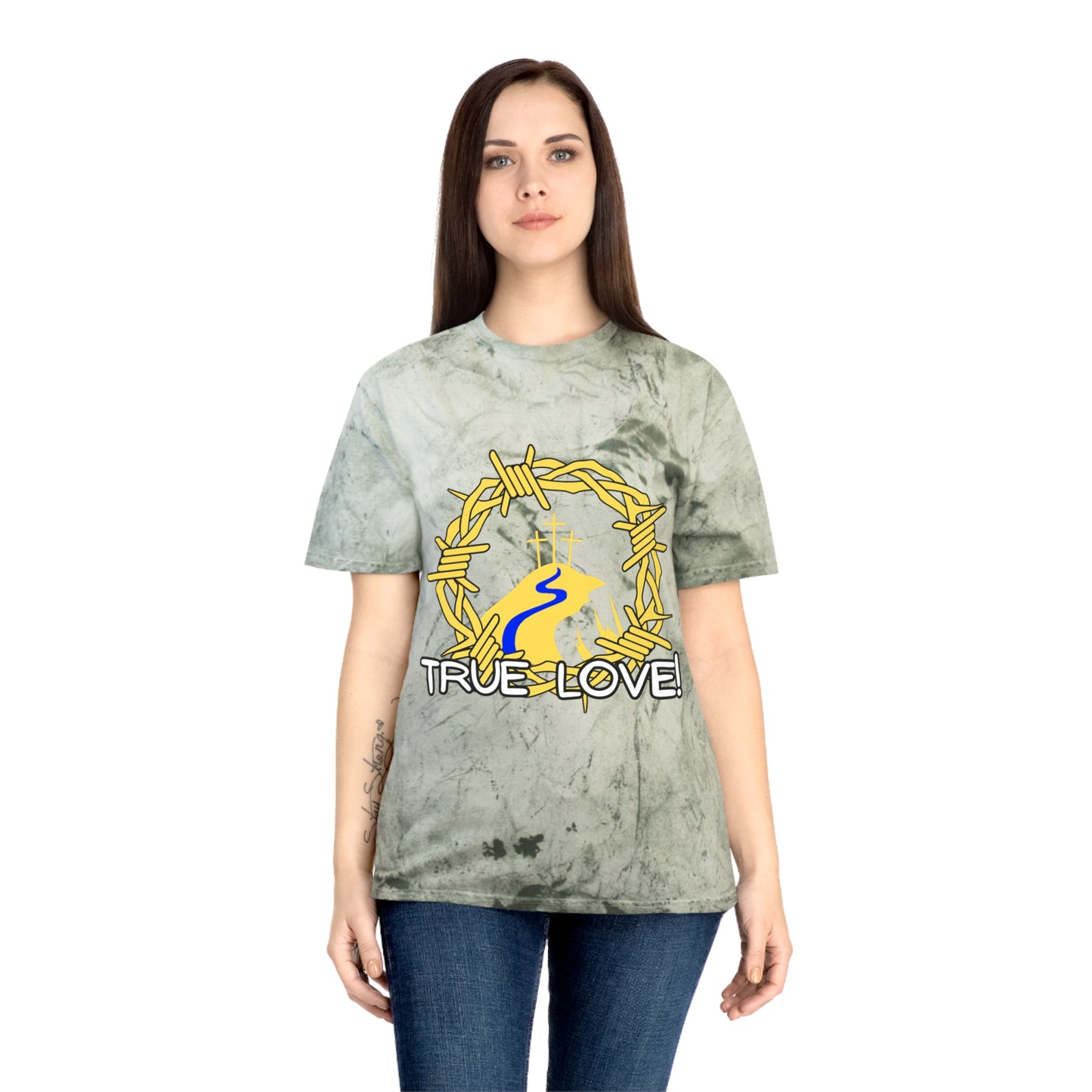 True Love T-Shirt — Crown of Thorns Graphic Christian Tee