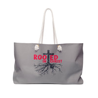Load image into Gallery viewer, "Rooted in Christ" Weekender Bag