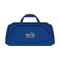 Load image into Gallery viewer, "Faith Over Fear" Medium Duffel Bag