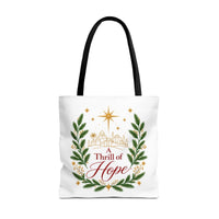 Load image into Gallery viewer, "A Thrill of Hope" Tote Bag