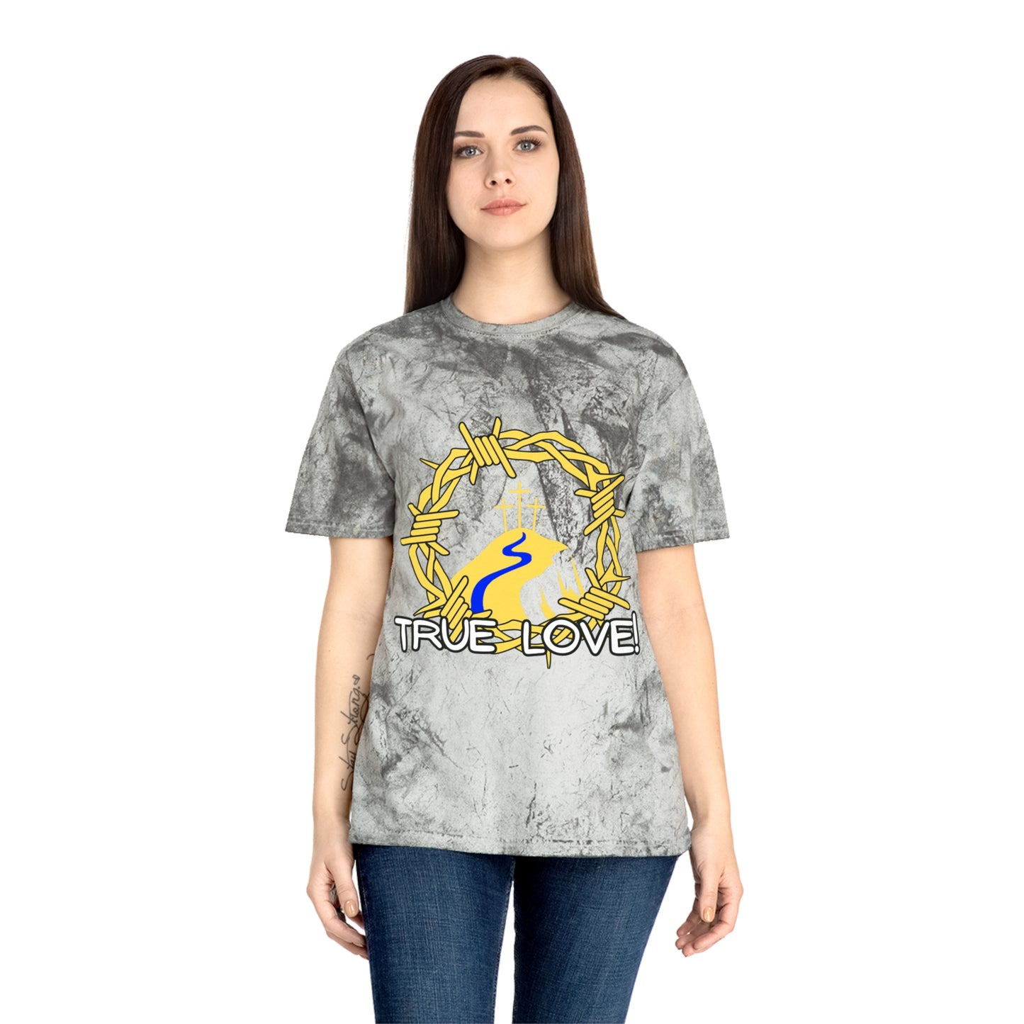 True Love T-Shirt — Crown of Thorns Graphic Christian Tee