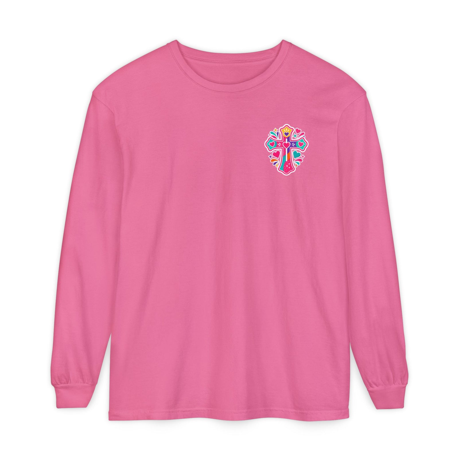 Unisex Garment-dyed Long Sleeve T-Shirt
