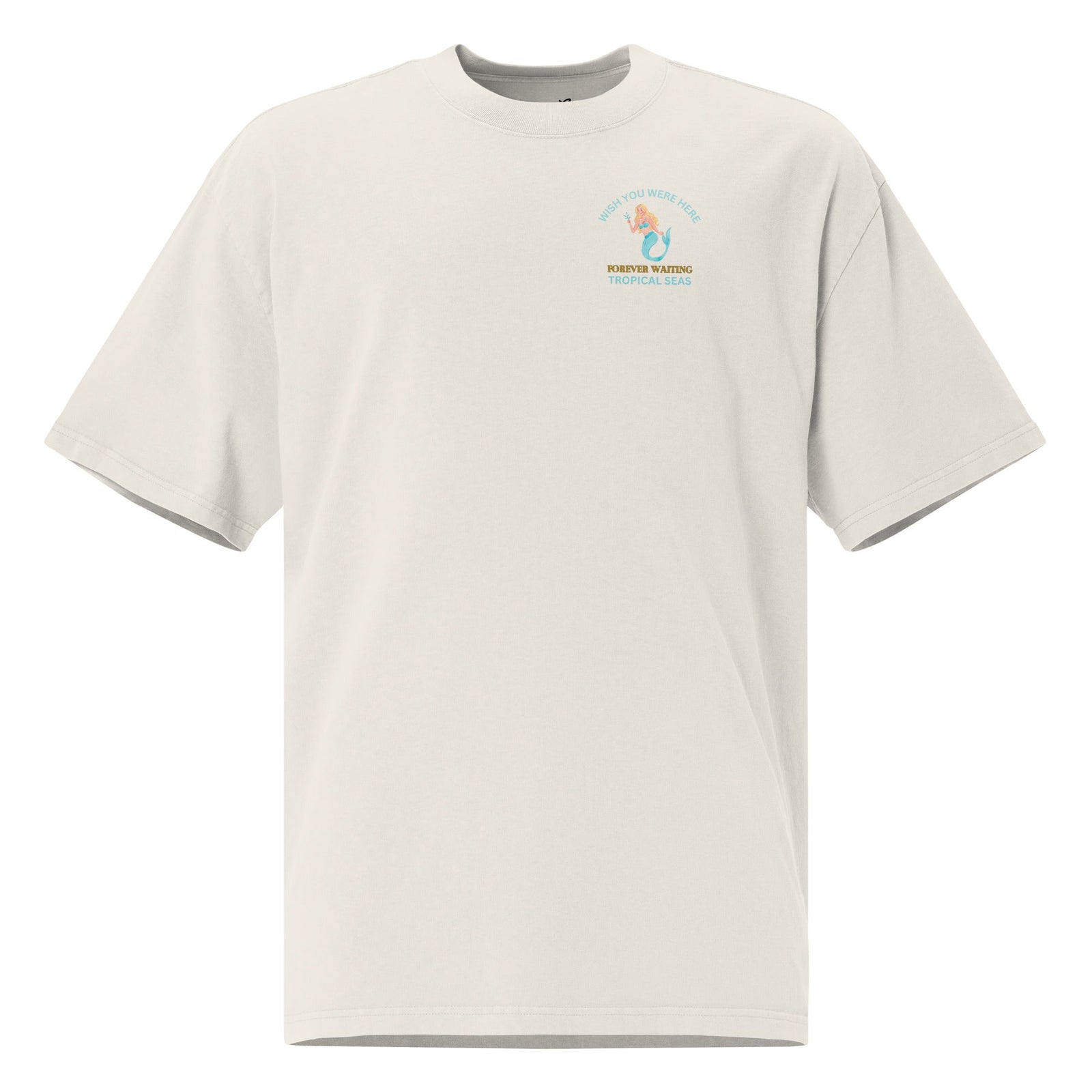 Waiting Mermaid Faded t-shirt