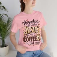 Load image into Gallery viewer, "Jesus and Coffee" Tee