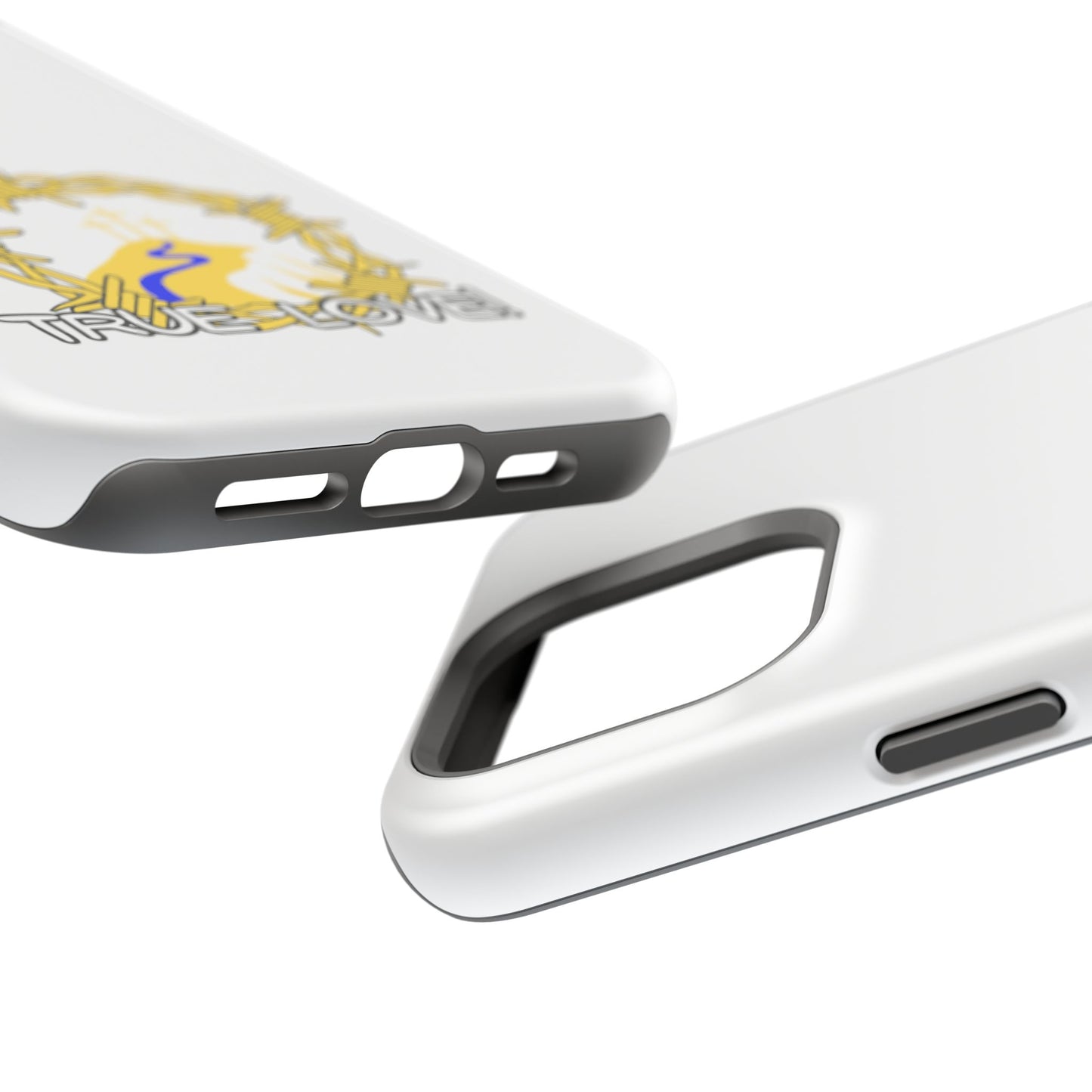Impact-Resistant Phone Case — 'True Love' Crown of Thorns Faith Design