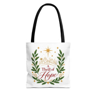 Load image into Gallery viewer, "A Thrill of Hope" Tote Bag