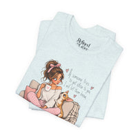 Load image into Gallery viewer, "They Are Not Allowed" Cute Chihuahua Tee