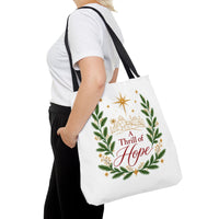 Load image into Gallery viewer, "A Thrill of Hope" Tote Bag