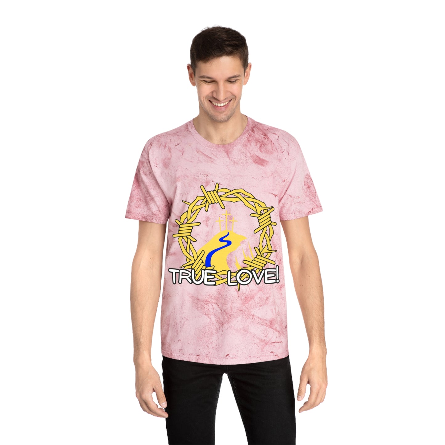 True Love T-Shirt — Crown of Thorns Graphic Christian Tee
